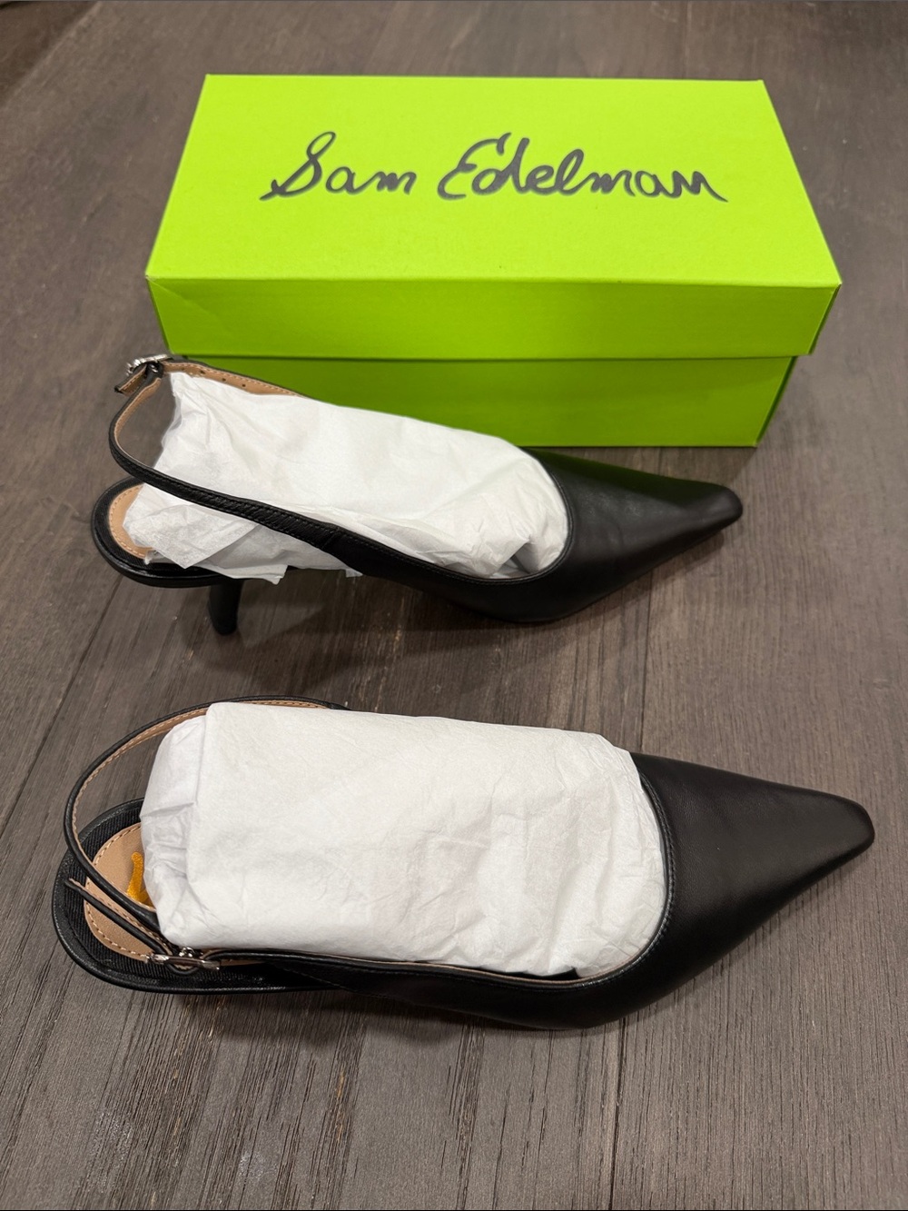 Sam Edelman Bianka Sling back Heels - Picture 5 of 8